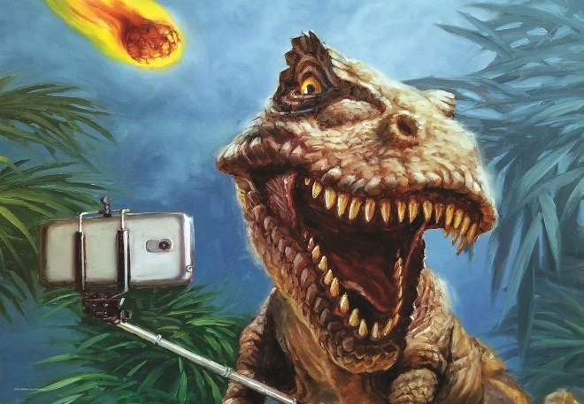 Puzzle Dino Selfie 100 dielikov