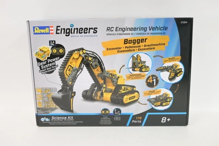Revell RC pásové inžinierske vozidlo 4 v 1 na diaľkové ovládanie