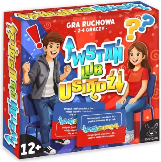 Vstaň alebo si sadni – pohybová hra
