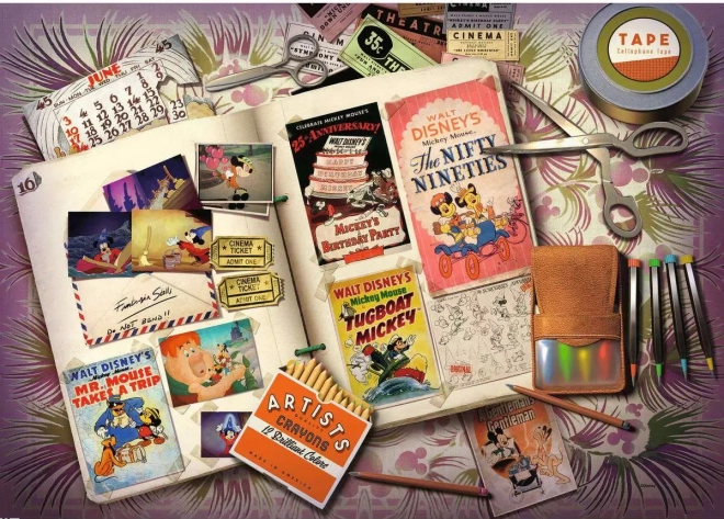 Ravensburger puzzle Disney Mickey – 1000 dielikov