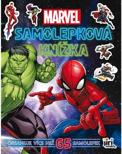 Samolepková knižka Marvel
