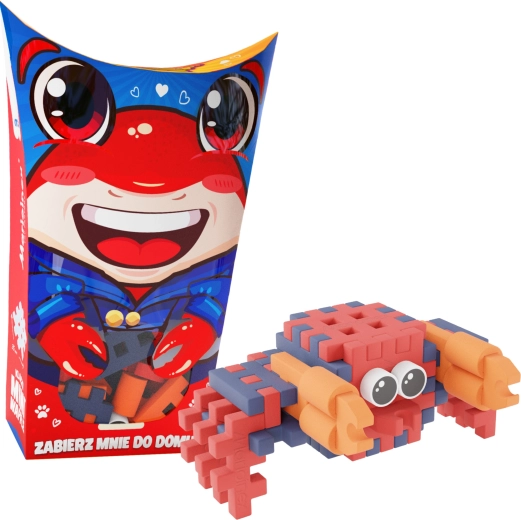 Stavebnica Mini Waffle Pocket Pets – krab