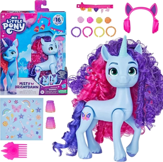 Hasbro My Little Pony pohyblivá figúrka Misty Brightdawn so stylingovými doplnkami