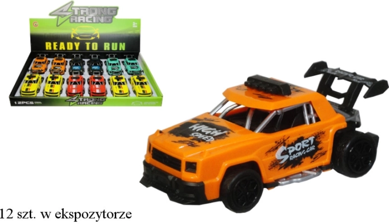 Športové auto s trecím pohonom