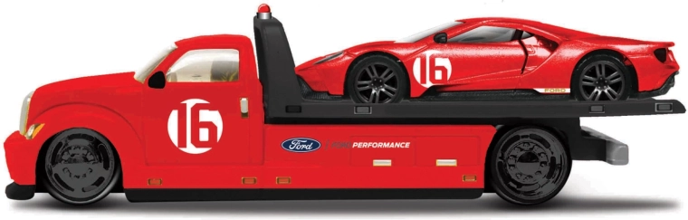 Maisto Elite Transport 2022 Ford GT Heritage Edition červený 1:64