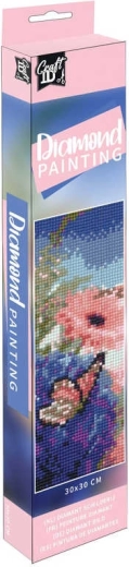 Grafix diamantové maľovanie mozaika kvety 30 × 30 cm