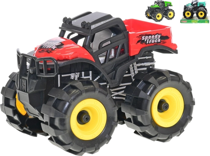 Terénne auto na zotrvačník 14 cm