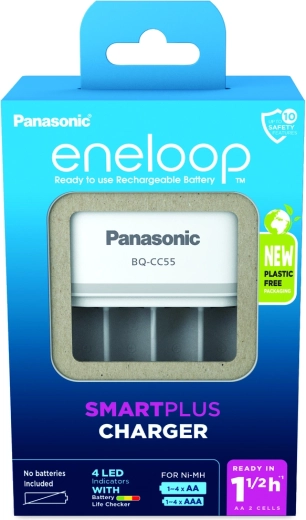 Nabíjačka ENELOOP Smart & Quick BQ-CC55 bez akumulátorov