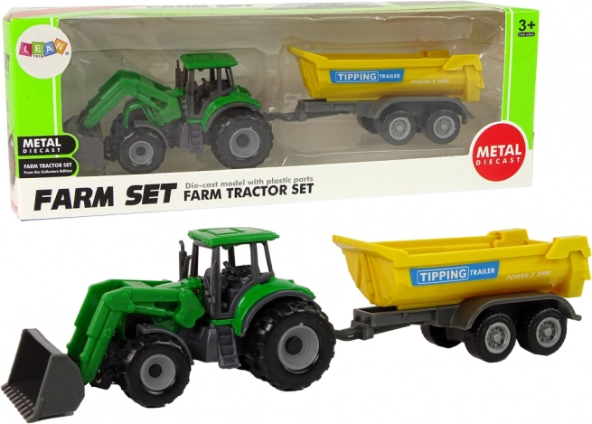 Poľnohospodárske vozidlo Traktor Trailer D Green