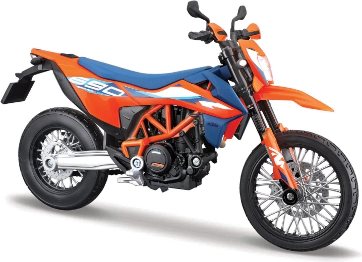 Maisto motocykel 2023 KTM 690 SMC R 1:18