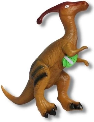 Dinosaurus Parasaurolophus so zvukom