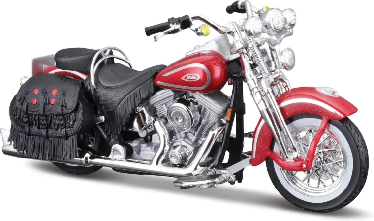 Maisto Harley-Davidson 1999 FLSTS Heritage Softail Springer 1:18 červený