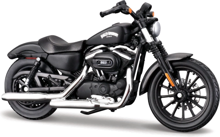 Maisto Harley-Davidson 2014 Sportster Iron 883 matne čierna 1:18