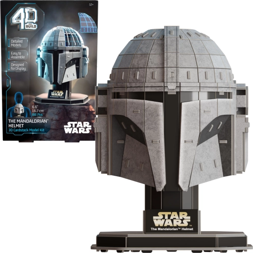 Spin Master 4D Build Star Wars Mandalorian 3D puzzle helma