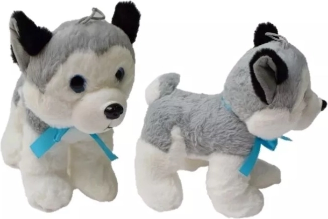 Plyšový husky stredný 20 cm