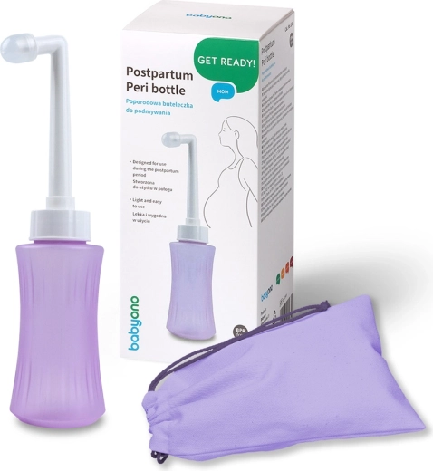 BabyOno popôrodná fľaša na hygienu intímnych partií Peri 340 ml