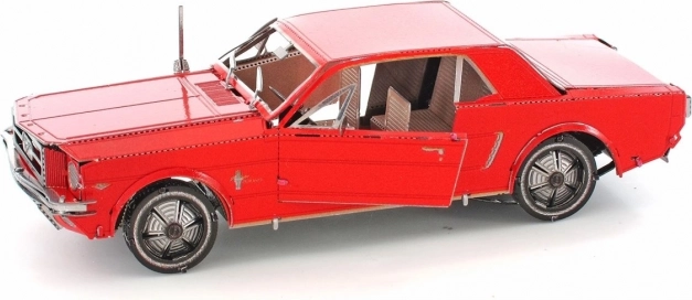 METAL EARTH 3D puzzle Ford Mustang 1965 (červený)