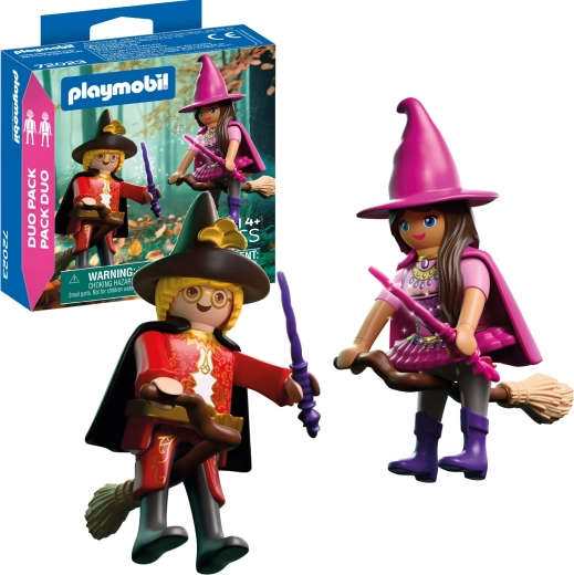 Playmobil Duo Pack – kúzelník a čarodejnica s doplnkami