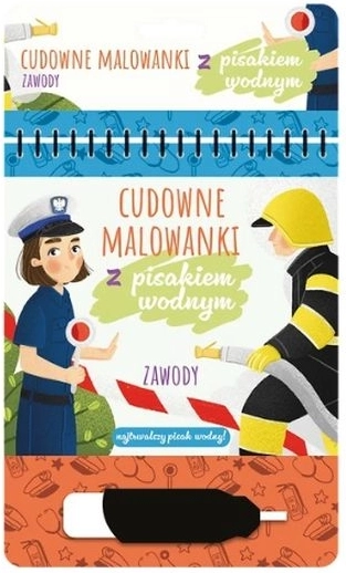 Čarovné maľovanky s vodným fixom – povolania