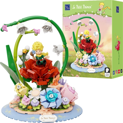 Pantasy Malý princ – príbeh ruže (Le Petit Prince) stavebnica 304 dielikov