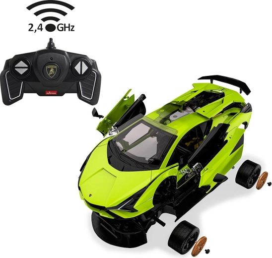 Jamara Lamborghini Sián FKP 37 RC stavebnica 1:18 2,4 GHz zelená