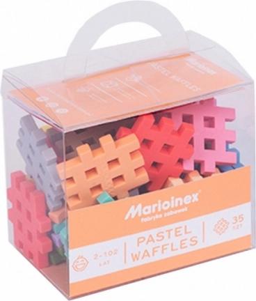 Kocky Waffle Mini Pastel 35 dielov