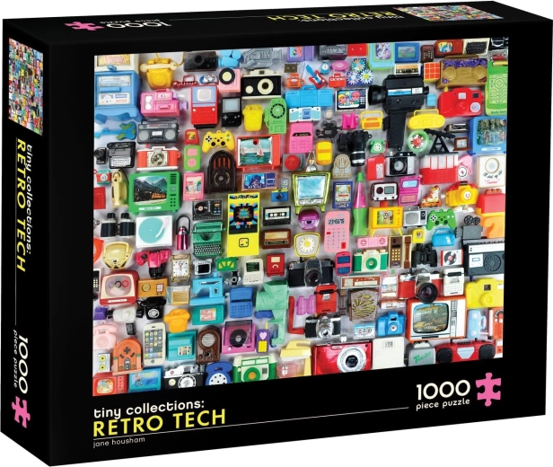 Puzzle Chronicle Books Malé zbierky: Retro technológia 1000 dielikov