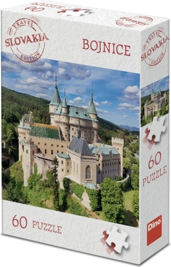Dino puzzle turistická edícia Slovensko Bojnice 60 dielikov