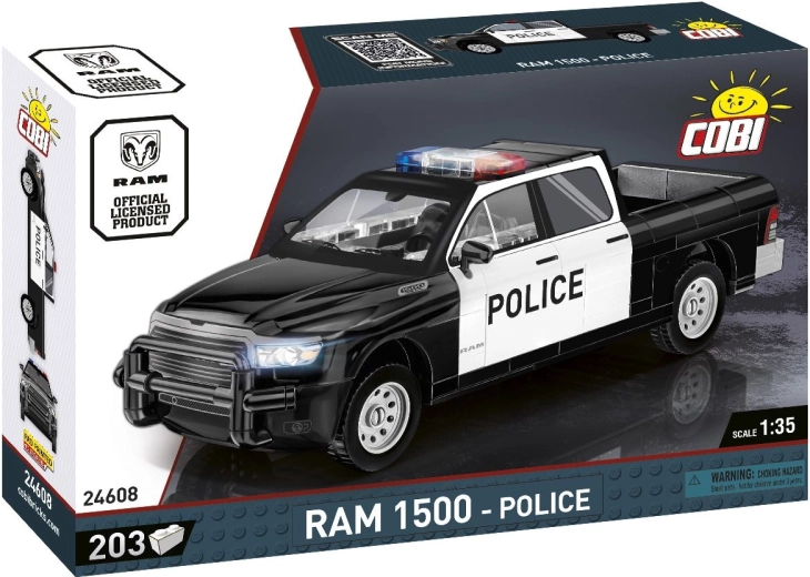 Stavebnica COBI RAM 1500 Police 1:35 (203 dielikov)