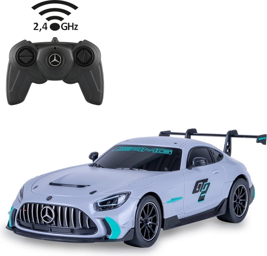 RC auto Mercedes-AMG GT2 1:24 sivé