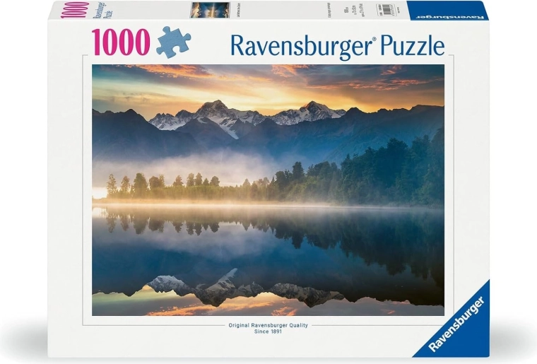 Ravensburger puzzle Lake Matheson, Nový Zéland 1000 dielikov