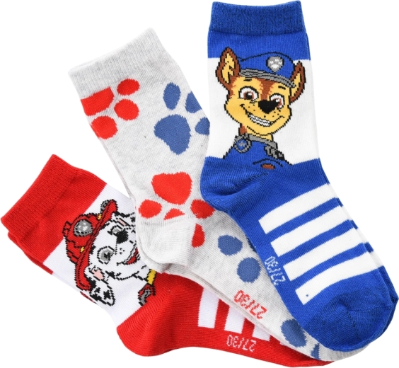 Sada 6 párov detských ponožiek Labková patrola (Paw Patrol)