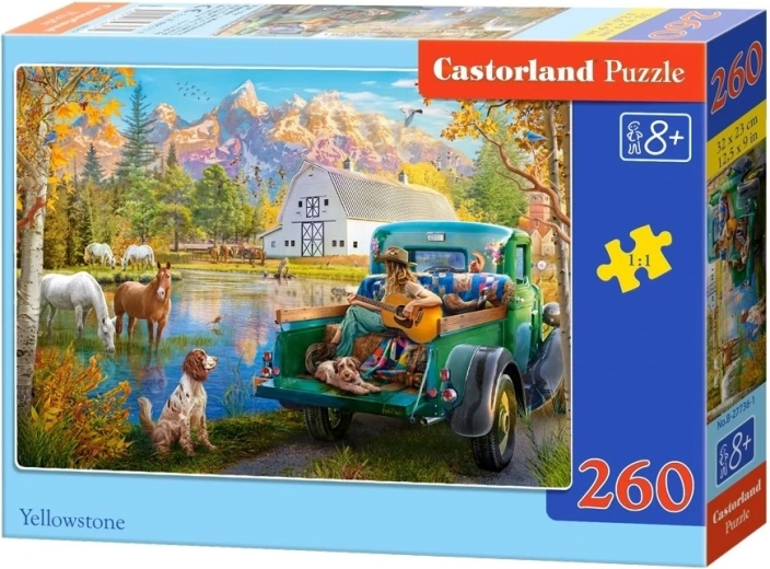 Puzzle Castorland Yellowstone 260 dielikov