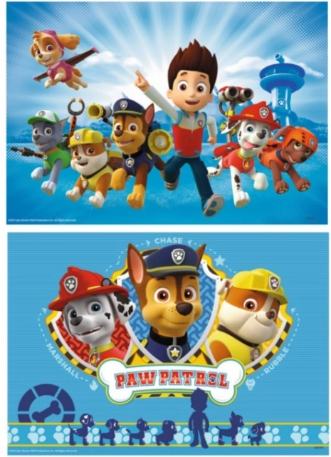 Ravensburger puzzle Paw Patrol – 2×12 dielikov