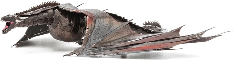 METAL EARTH 3D puzzle Hra o tróny: Drogon (ICONX)