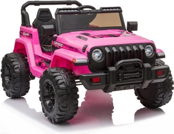 Detské elektrické autíčko 4x4 ružové