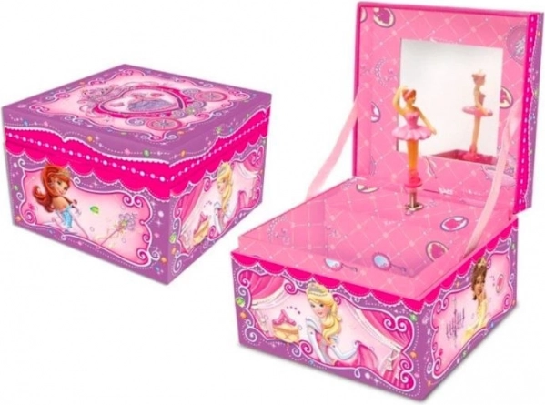 Hracia skrinka s zásuvkou - Princezné