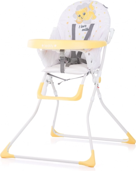 Jedálenská stolička Teddy od Chipolino – Banana