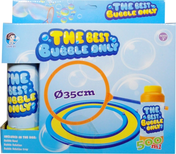 Súprava na mydlové bubliny s chytacou rukavicou a roztokom