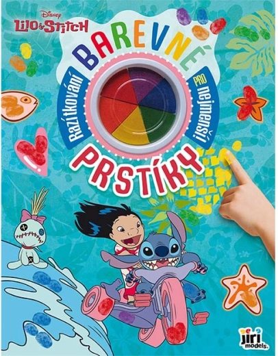 Farebné prstíky Lilo & Stitch