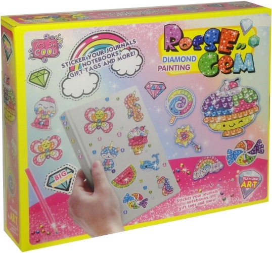 Kreatívna diamantová mozaika – samolepkový set