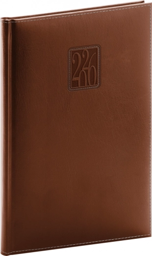 Týždenný diár Panama 2026 hnedý