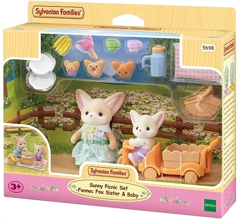Sylvanian Families Fenekové líšky na pikniku