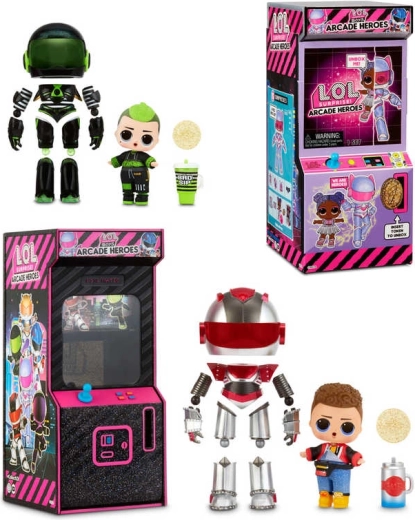 L.O.L. Surprise Arcade Heroes bábika chlapec hrdina – 1 kus