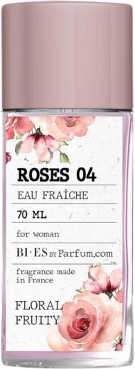 BI-ES Roses 04 dámska osviežujúca voda v skle 70 ml