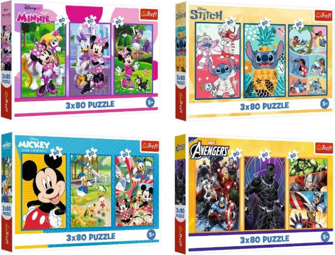 Puzzle 3×80 dielikov