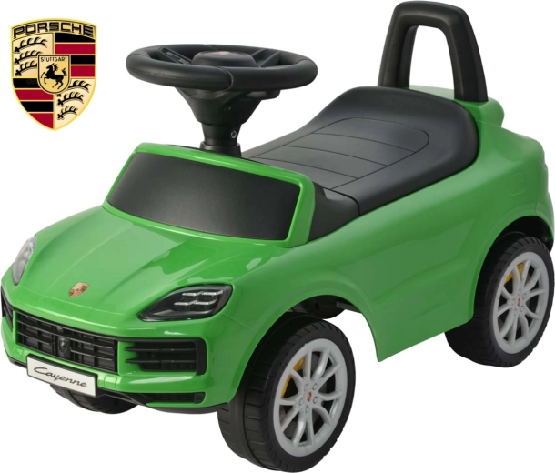 Detské odrážadlo Milly Mally Porsche Cayenne S zelené