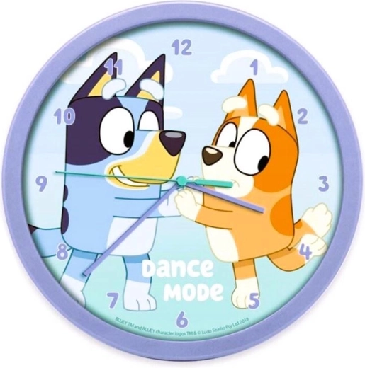 Nástenné hodiny BLUEY pre deti