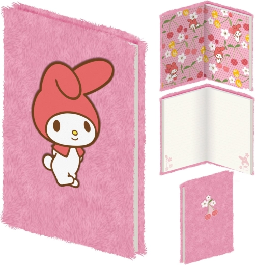 Sanrio My Melody plyšový blok A5