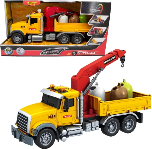 Mestské zvozové auto na triedený odpad 1:14